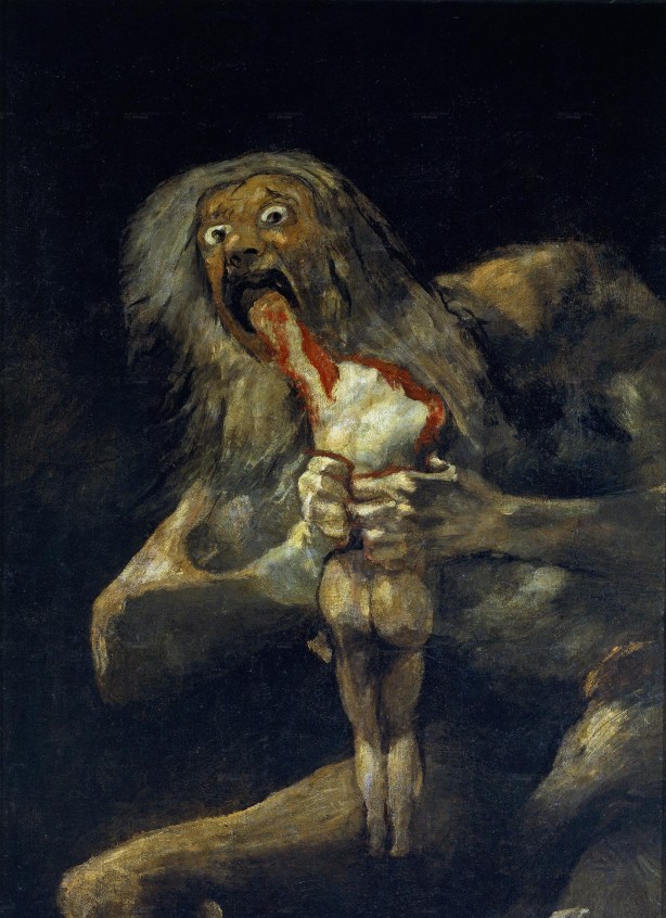 Goya_Saturn Devouring his Child